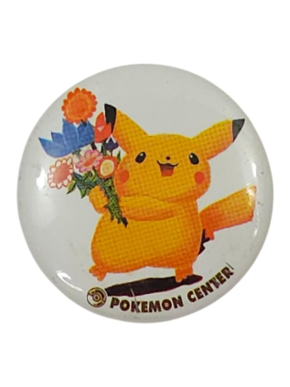 Pokemon Center 4 Pins Badges Vintage 2000 Pikachu Cyndaquil Chikorita Totodile - Picture 4 of 8